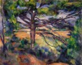 Gran Pino y Tierra Roja Paul Cezanne